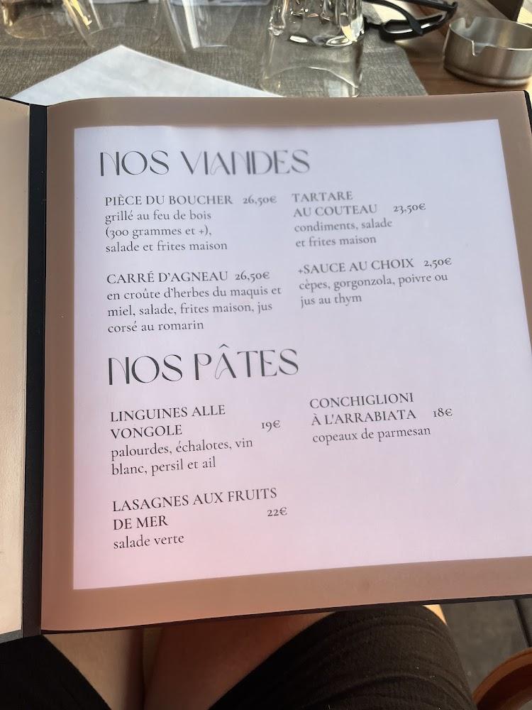 Tamaris - Menu Image 1